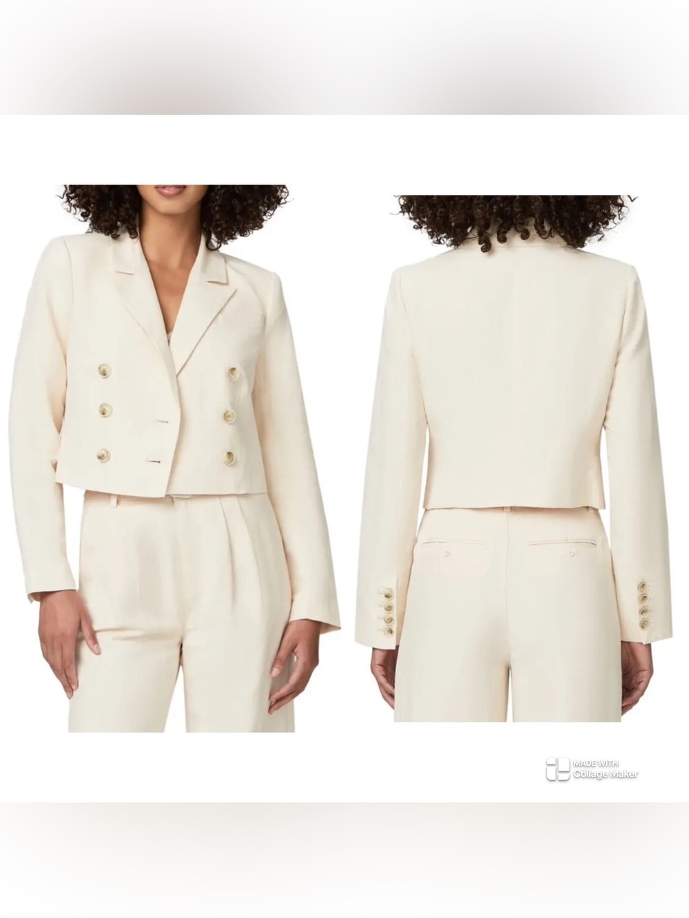 Paige Eclipse Linen Blend Blazer